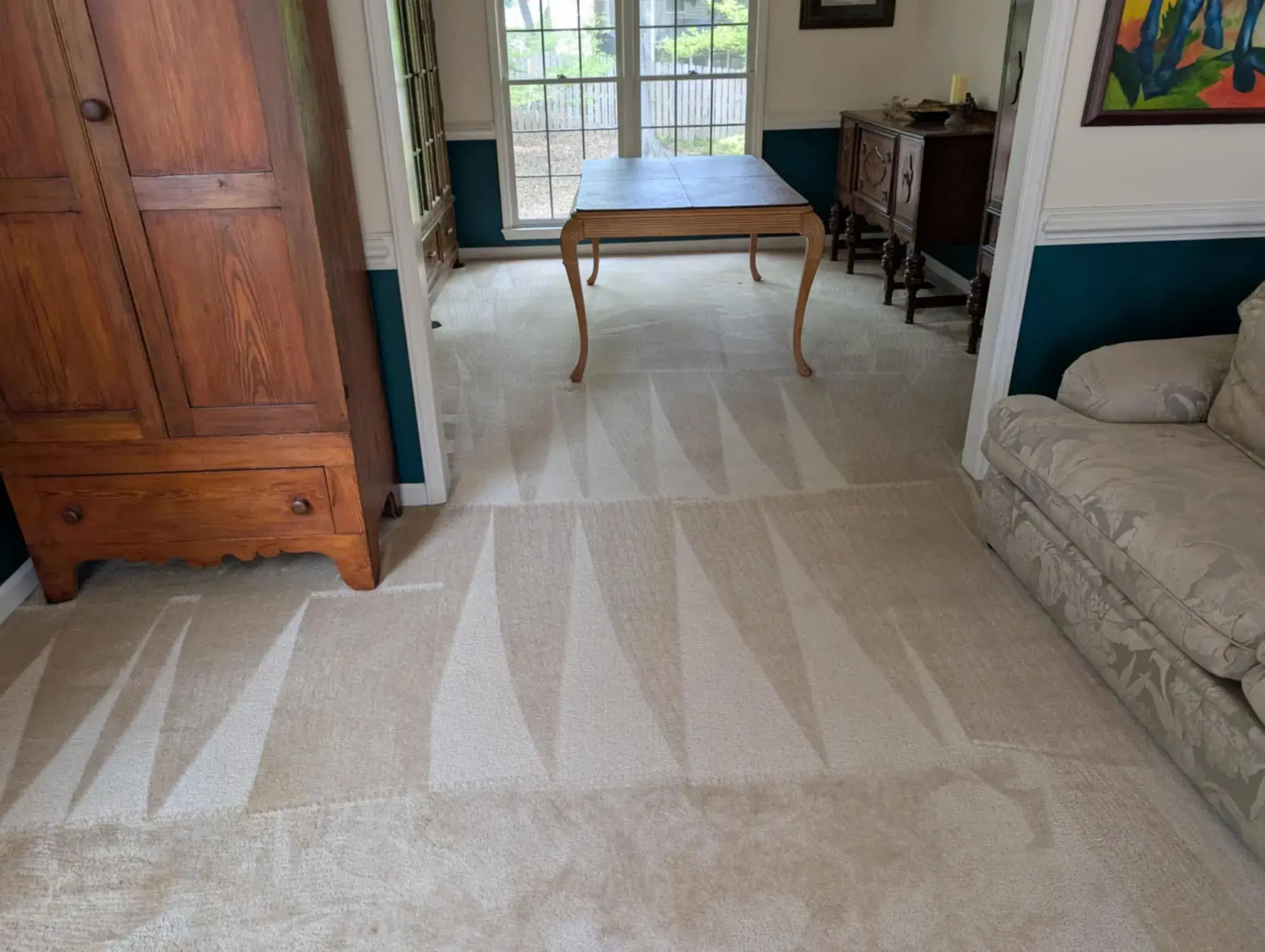carpet cleaning after 3